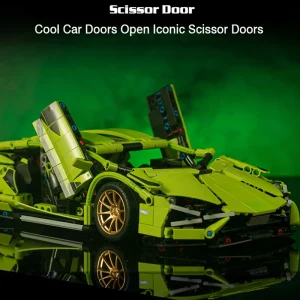 Mô Hình Lego Porsche Lamborghini Aventador Sían FKP Green Sy8600