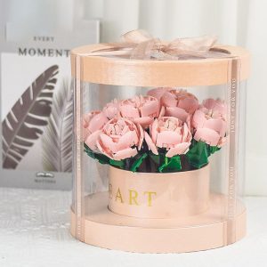 Bộ Xô Ôm Hoa Hồng Mô Hình Lego