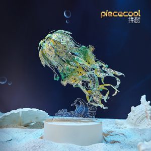 Mô Hình Kim Loại Sứa Biển 3D LED